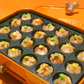 アイスもなか冷's cooksnap of when they made たこ焼き器で簡単☆アツアツ揚げシュウマイ.
