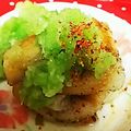 ユーロン's cooksnap of when they made 簡単 揚げ餅の♥︎おろし醤油かけ.