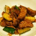 胡桃こリス's cooksnap of when they made ナスときゅうりのごま味噌炒め煮.