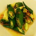 胡桃こリス's cooksnap of when they made 超簡単！ブロッコリーとオクラのさっと煮.