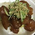 diosmio's cooksnap of when they made うちのまぐろのづけ丼♪.
