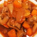 yuka119's cooksnap of when they made ＊揚げない簡単酢豚＊.