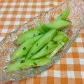 にきけん's cooksnap of when they made きゅうりの塩漬け、簡単♪.
