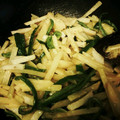 れのれのれの's cooksnap of when they made じゃかいもとピーマンのマヨ炒め♪.