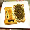 あーたくん's cooksnap of when they made とろろ昆布チーズがとろ～お好みトースト★.