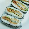 シナモシナモ's cooksnap of when they made おにぎらず★簡単★包み方.