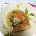 ましゃましゃお's cooksnap of when they made 簡単♪長ねぎと魚河岸揚げの煮物.