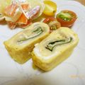 そらてんママ's cooksnap of when they made 思い出のだし巻き玉子.