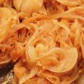 パンちゃんの台所's cooksnap of when they made ∮ 玉ねぎ✰生姜味噌✰彡蒸し煮 ∮.