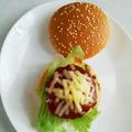 ＡＲＩＡ☆'s cooksnap of when they made めちゃうま！レタス＆チーズバーガー.