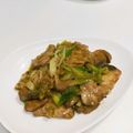 Ruri03's cooksnap of when they made まぐろのあらのピリ辛焼き☆.