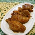 赤い電話's cooksnap of when they made とりもも肉ケチャップソース漬け焼き.