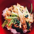 Rena˖°'s cooksnap of when they made ランチに♫豚の照りマヨのせゴハン❁.