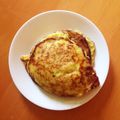 armedejet's cooksnap of when they made ズッキーニのふわふわパンケーキ.