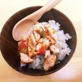 ゆかちゃん♡'s cooksnap of when they made 鶏肉のトマト煮込み 離乳食後期〜.