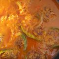 きっちゃんシェフ's cooksnap of when they made ＊ピーマンの肉詰めのトマト煮込み＊.