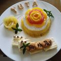 クックTKJ2G7☆'s cooksnap of when they made 夏生まれ☆1歳のお誕生日ケーキ.