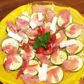 imoky's cooksnap of when they made 簡単！ズッキーニのカルパッチョ.