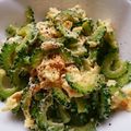 きまぐれなみえる's cooksnap of when they made ゴーヤと卵のオリーブオイル炒め.