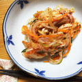 まゆく's cooksnap of when they made 簡単な胡瓜キムチと鶏ささみ和え.