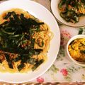 ESPERANSA's cooksnap of when they made 簡単&激ウマ！梅シソ納豆パスタ.