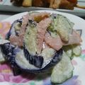 ばく★ちく's cooksnap of when they made チンして簡単♪ナスの彩りサラダ.
