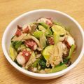 ゆう☆めい’Sママ's cooksnap of when they made 【簡単】タコと野菜のバター醤油炒め.
