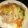 タカラ★☆☆'s cooksnap of when they made 野菜モリモリ♪豚小間とキャベツの蒸し煮.