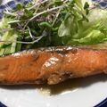 MEG1008's cooksnap of when they made フライパンで【サーモンのバター醤油焼き】.