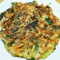 あきろっち's cooksnap of when they made カリッもちっ♫豆腐と野菜のチヂミ♡.