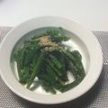 chibijuju's cooksnap of when they made にらナムル.