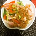 さあさま's cooksnap of when they made うちの子の大好きな☆春雨サラダ☆.