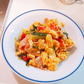 あずあずきんぐ's cooksnap of when they made 簡単♪小松菜トマトの玉子中華炒め.