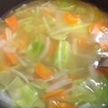 キョンとミオのおかん's cooksnap of when they made 野菜だけの鶏だしスープ.