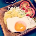 ゆうり_yur's cooksnap of when they made じゃがいものガレット サラダ仕立て.