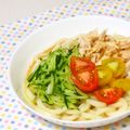 berry_a's cooksnap of when they made バンバンジー風サラダうどん.