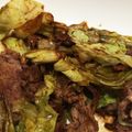 はに333's cooksnap of when they made 簡単！牛肉キャベツのウスターソース炒め.