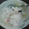 くら61's cooksnap of when they made ブルーベリーアイスクリーム.