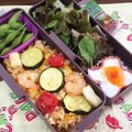 To＆Shi's cooksnap of when they made レンジで30秒！花ハム お弁当にも.