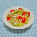 まあまま☆0403's cooksnap of when they made 簡単！サラダ風ペンネ.
