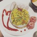 yuuu♥'s cooksnap of when they made ♡ご飯ケーキ 誕生日編♡.