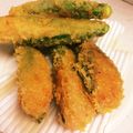 ききミー's cooksnap of when they made 夏野菜オクラのえびはさみフライ.