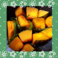 Emiii28's cooksnap of when they made かぼちゃとピーマンの炒め煮☆.