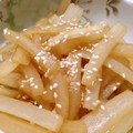 ゆみらんたん's cooksnap of when they made 大根だけのきんぴら.