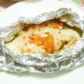 B子chan's cooksnap of when they made わが家のタラのホイル焼き☆.
