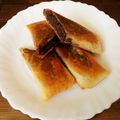 あきたびじょん's cooksnap of when they made 春巻きの皮deごまあん巻き(*◔‿◔).