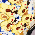 〜菜桜子〜's cooksnap of when they made くるみをもったリスさんクッキー＊.°﻿.