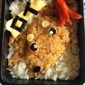 ひのマミー's cooksnap of when they made ☆ミニチュアダックスフント☆キャラ弁.