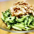 クックパッドごはん部's cooksnap of when they made 梅ドレで食べるササミと野菜のサラダ.