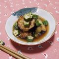 白玉☆'s cooksnap of when they made 茄子のオクラあん煮浸し.